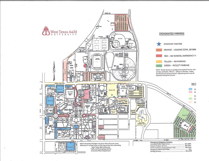 Imaage the WTAMU Campus